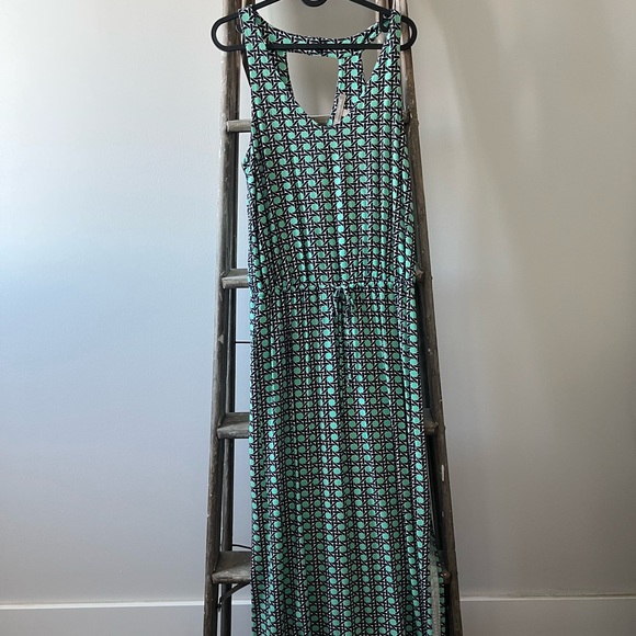 BANANA REPUBLIC | Green Maxi Dress - Picture 1 of 6